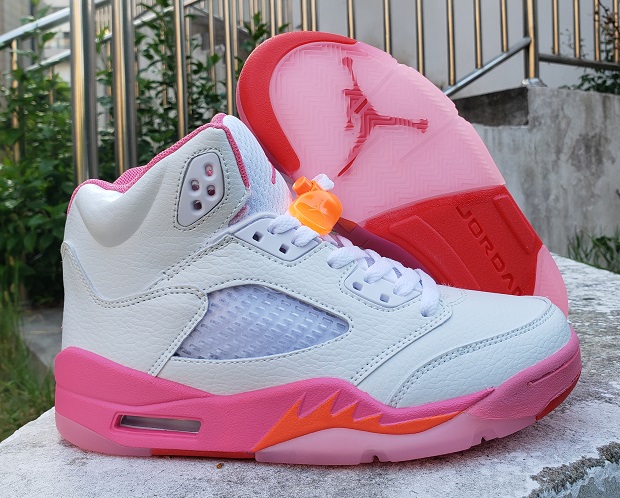 Women Air Jordan Shoes 5 Pinksicle [Women Cheap Jordans 5 11]